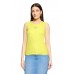 Betty Barclay - 2745 2064 Gele top geribbelde stof.